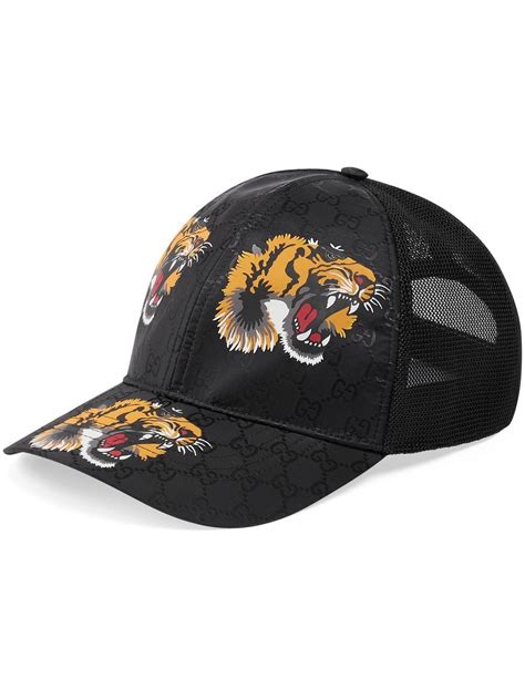 gucci cap black tiger|Gucci tiger for sale.